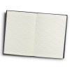 Cotton Hard Cover Notebooks Navy Open